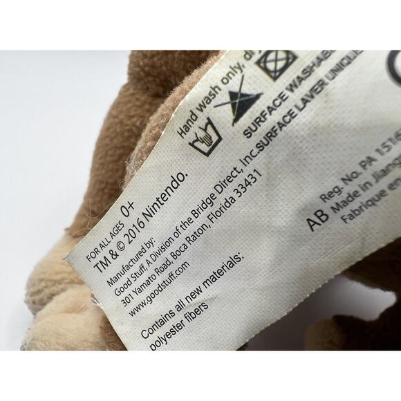 Donkey Kong Plush 2016 Super Mario Nintendo Good Stuff Stuffed Figure - Picture 6 of 12